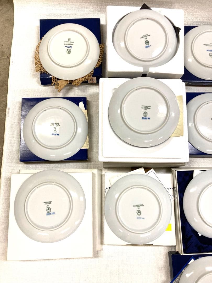 値下げ　ロイヤルコペンハーゲン イヤープレート【14枚まとめ売り】