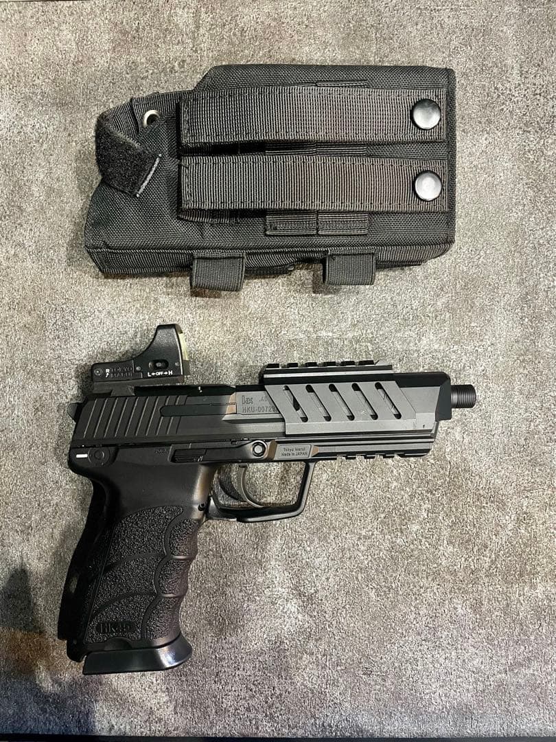 東京マルイ HK45 電動ハンドガン及びレッドドットサイト及びケース等付き