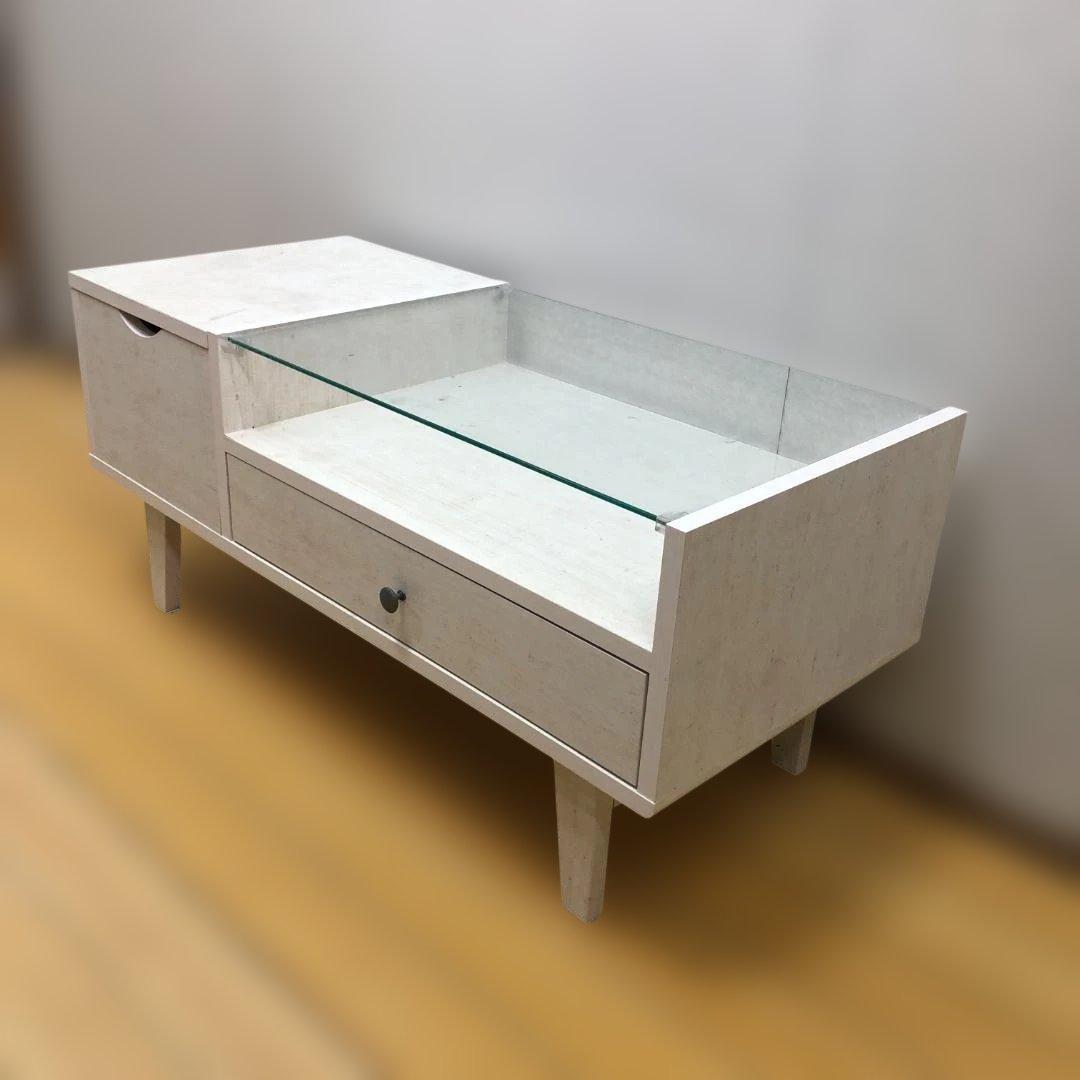 送料無料 ニトリ ドレッサーテーブル SLM9040T 鏡付 化粧台88279