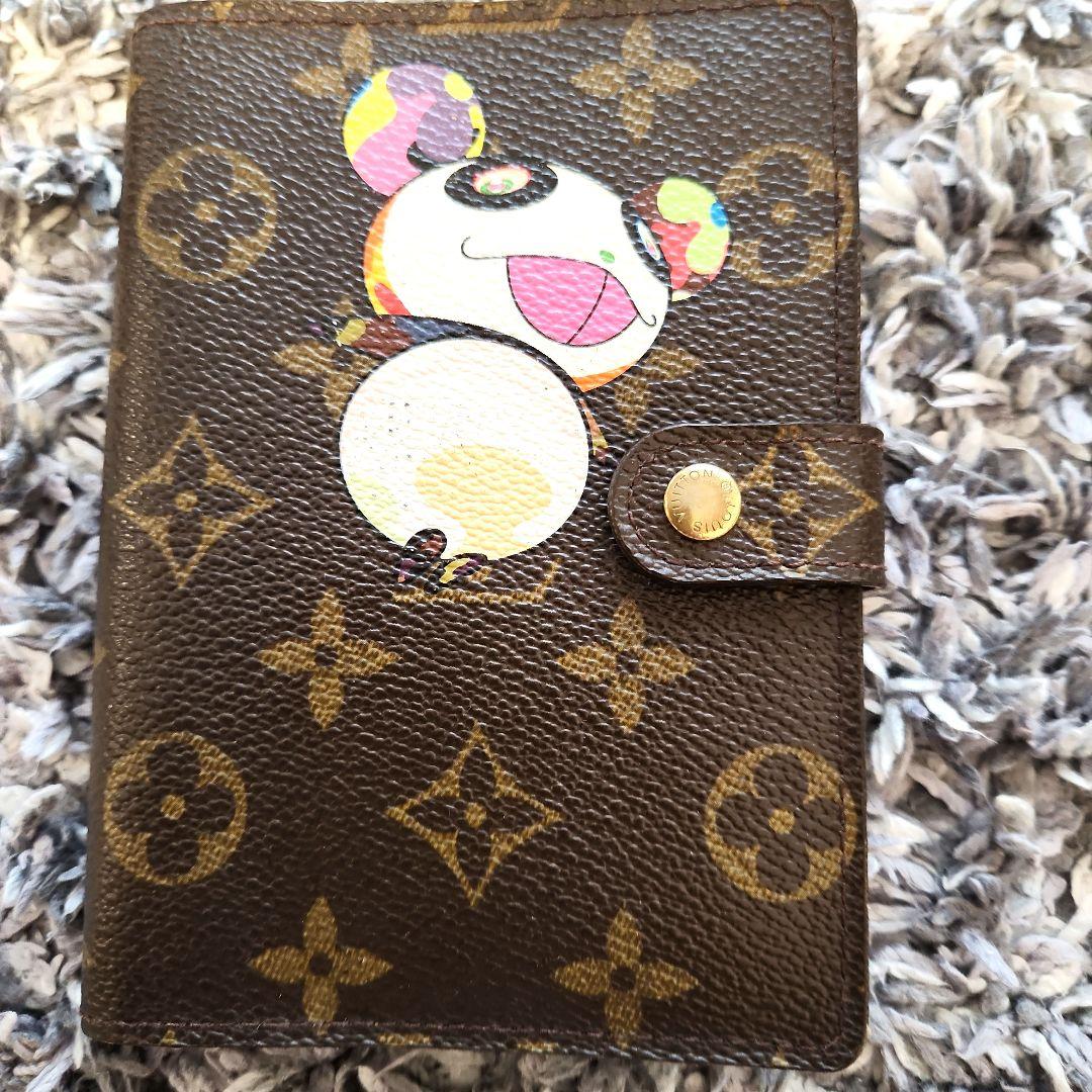 ルイヴィトン手帳 (ボールペン・定規・ステッカー付) - メルカリ