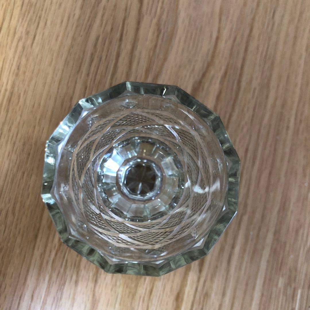 復刻薩摩切子脚付杯　カメイガラス　サントリー美術館協力