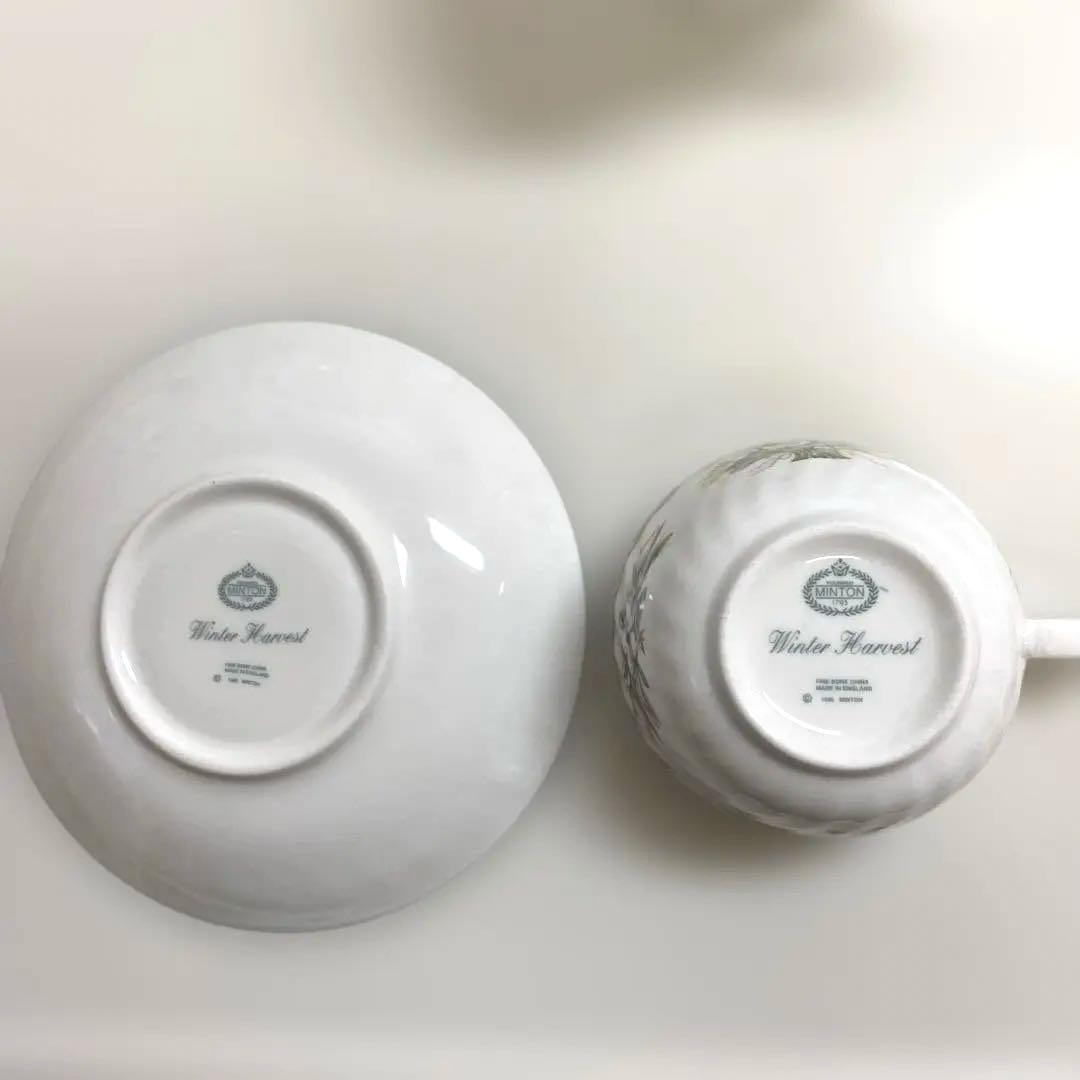 新品 ミントン ウィンターハーベスト カップ&ソーサー マグカップ プレート