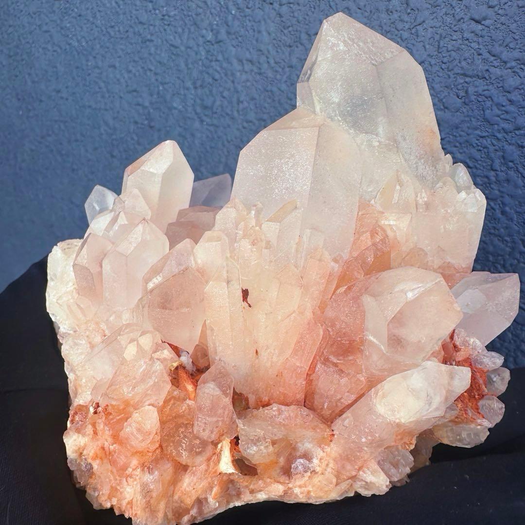 爆アレ❗️可愛いピンク♡超綺麗マダガスカル産パイナップルピンククラスターA1444