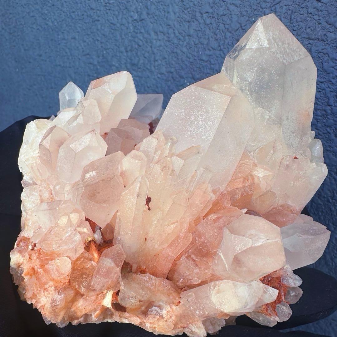 爆アレ❗️可愛いピンク♡超綺麗マダガスカル産パイナップルピンククラスターA1444