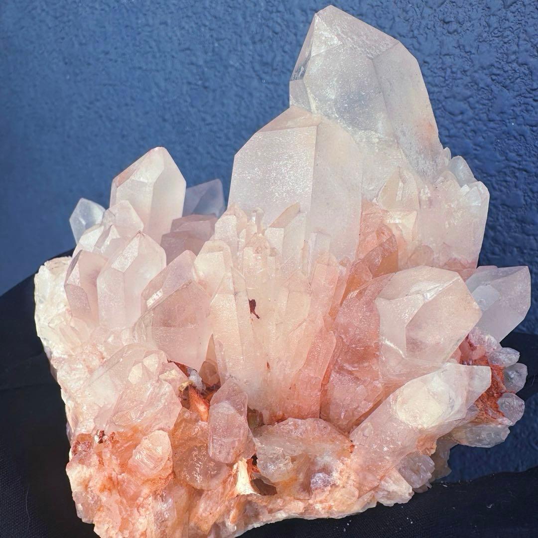 爆アレ❗️可愛いピンク♡超綺麗マダガスカル産パイナップルピンククラスターA1444