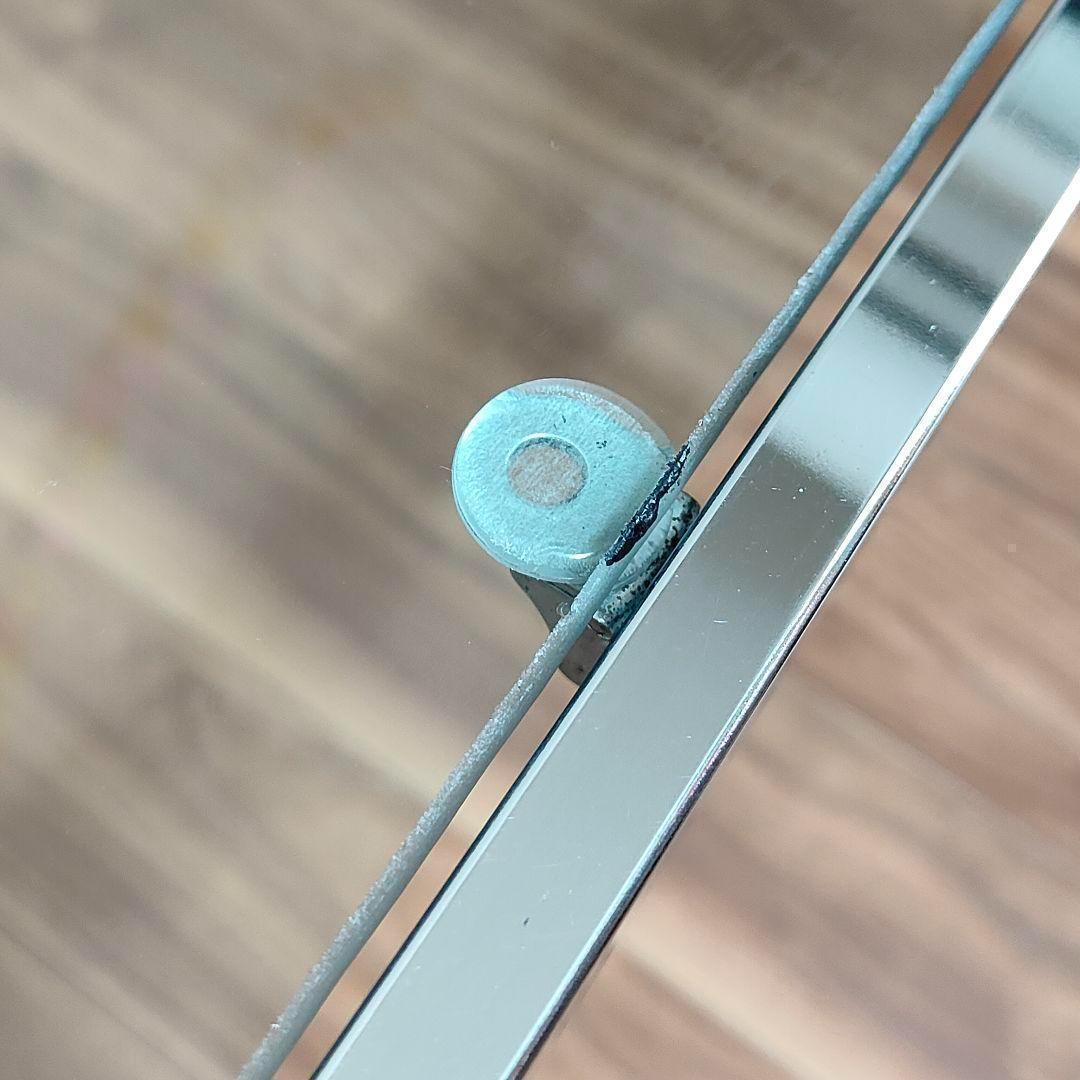 ガラステーブル　昭和レトロ　ミッドセンチュリー