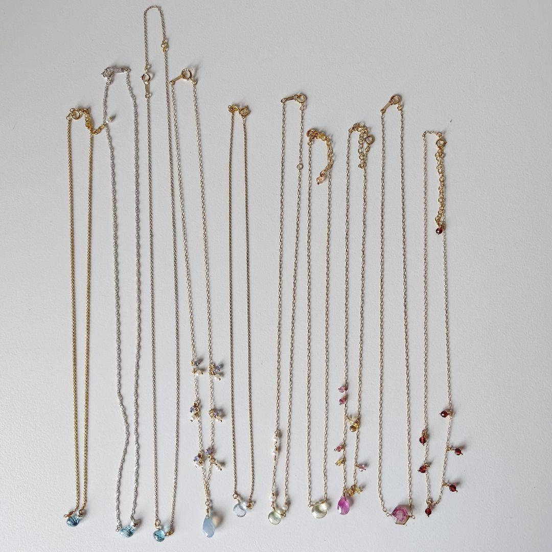 ハンドメイド天然石アクセサリーまとめ売り100点↑