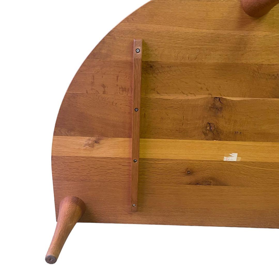 森のことばシリーズ 飛騨産業 半円型ローテーブル インテリア 家具