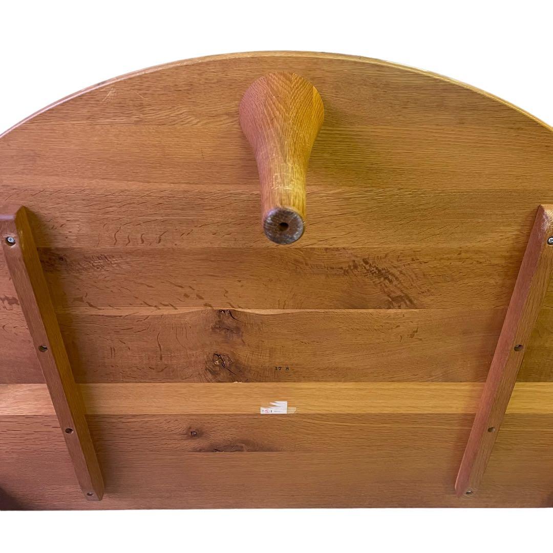 森のことばシリーズ 飛騨産業 半円型ローテーブル インテリア 家具