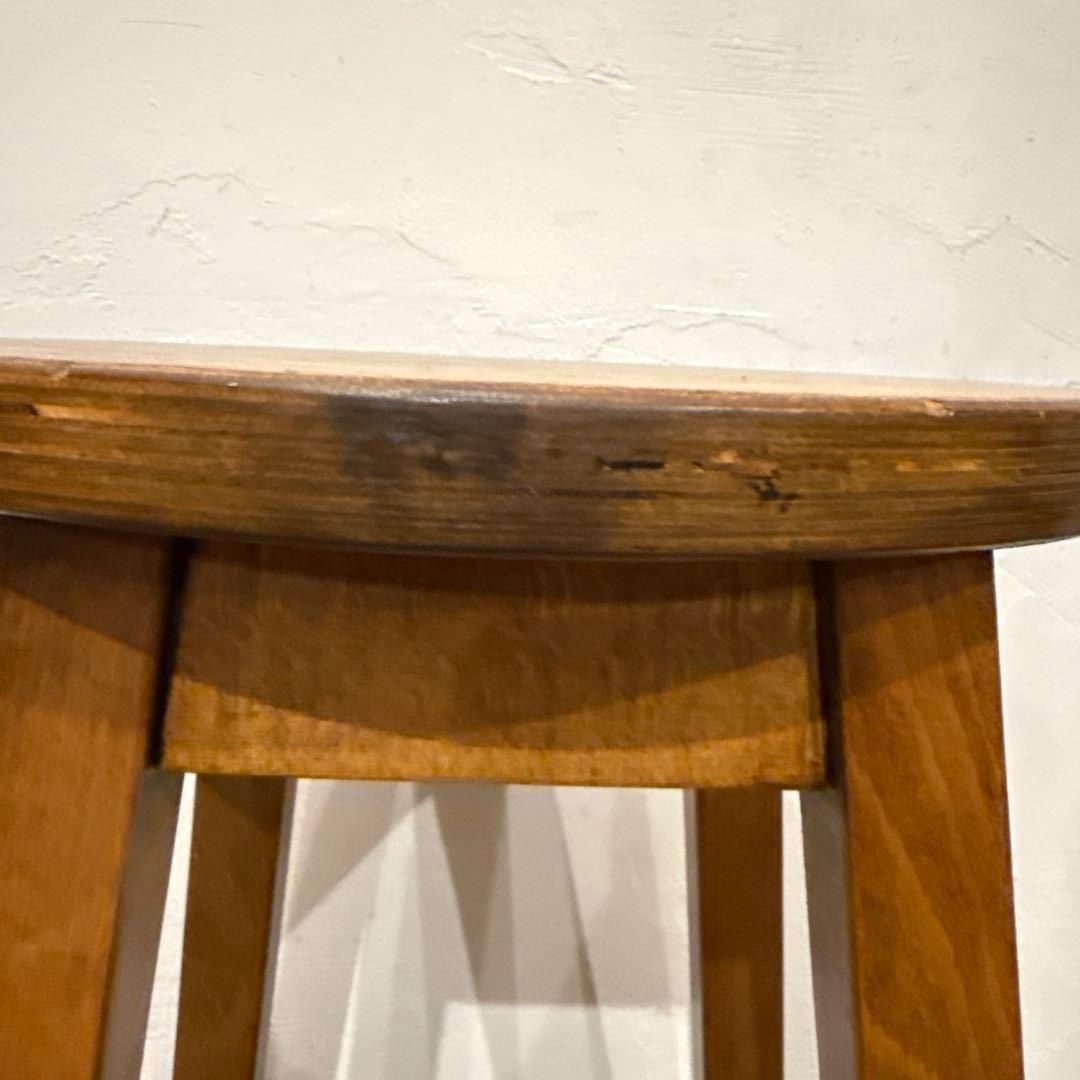 年末年始saleヴィンテージ　ラウンド　スツール　サイドテーブル