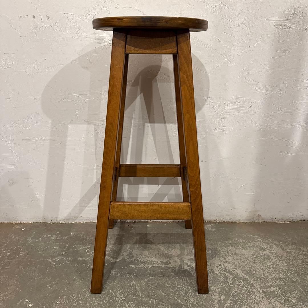 年末年始saleヴィンテージ　ラウンド　スツール　サイドテーブル