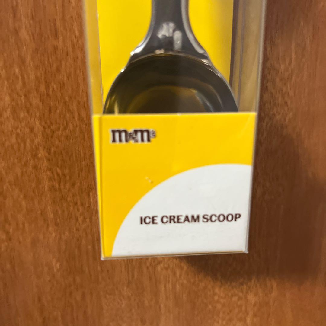 【新品未使用未開封】m&m's アイスクリームスプーン　赤　緑　青