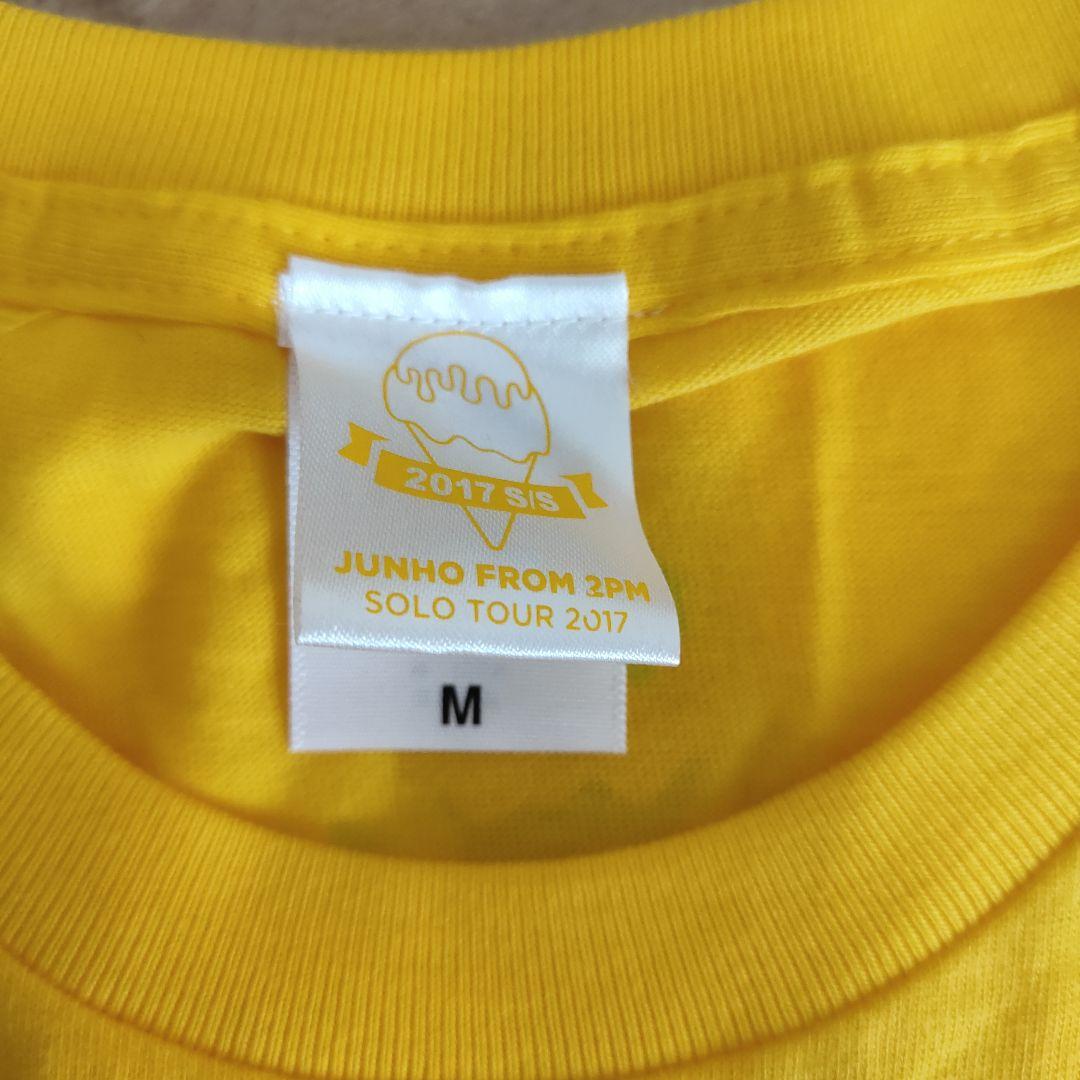 2PM ジュノ 直筆サイン Tシャツ 2017 S/S - メルカリ