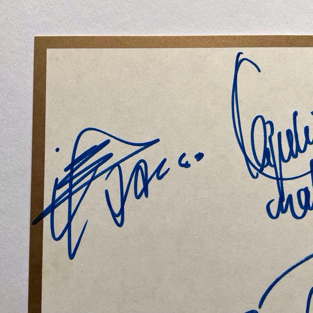 オフコース サイン 色紙 直筆 小田和正 メンバーのポスター(写真