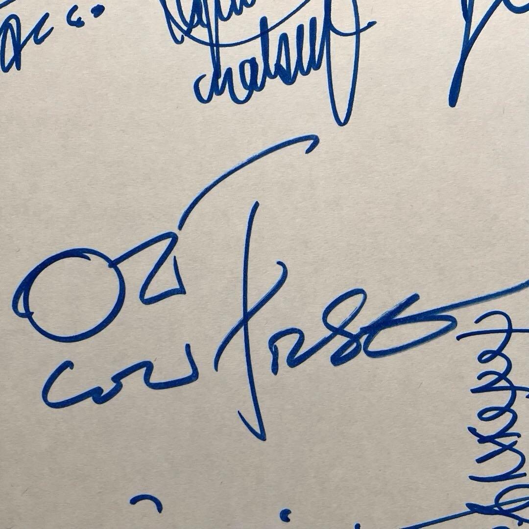 オフコース サイン 色紙 直筆 小田和正 メンバーのポスター(写真