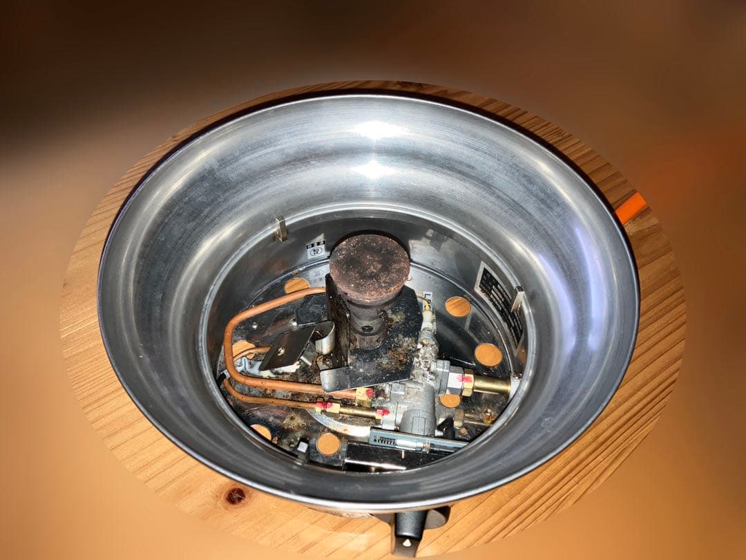 網20枚付き 美味しい焼肉台 しちりんガスロースター サンタNK-7ジャンク扱い