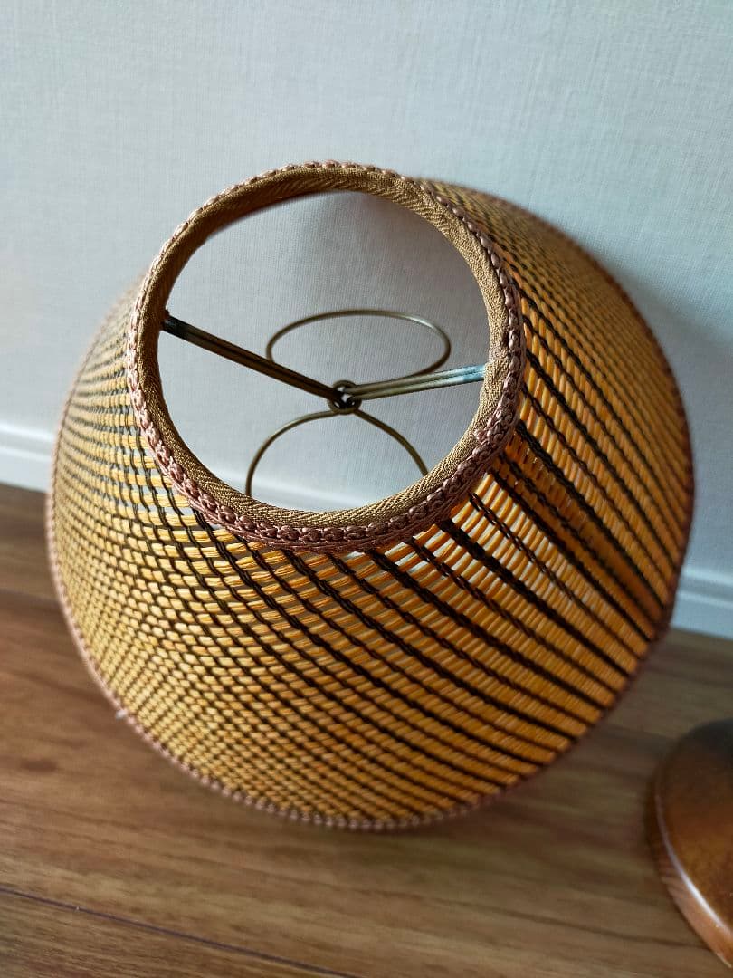 【Daiwa】天然木　無垢　テーブルランプ　間接照明　アンティーク　和モダン