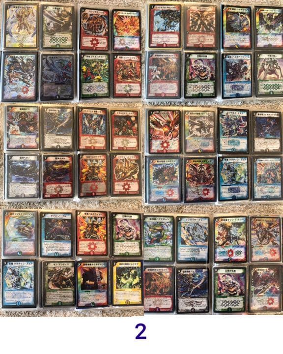 デュエマまとめ売り 約3300枚 付録 スリーブ スーパーデッキ等