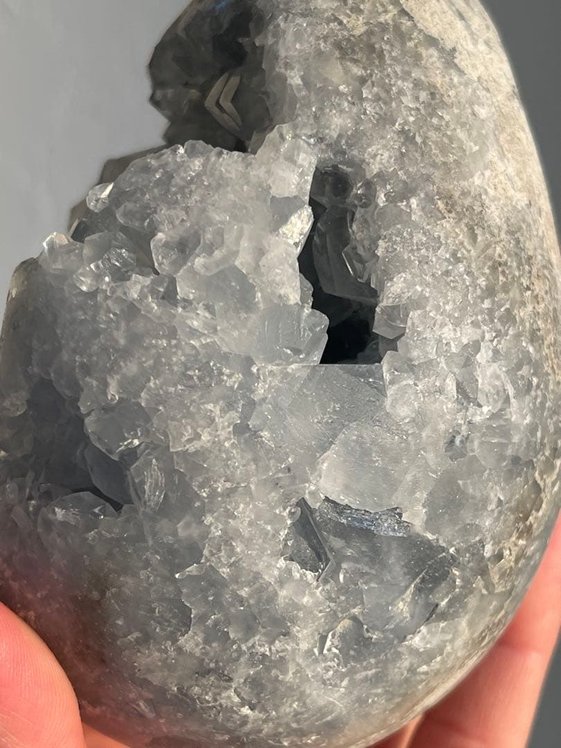 大粒結晶✨たまご型 セレスタイト♡天青石