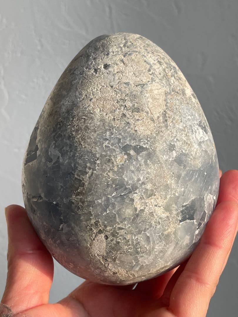 大粒結晶✨たまご型 セレスタイト♡天青石