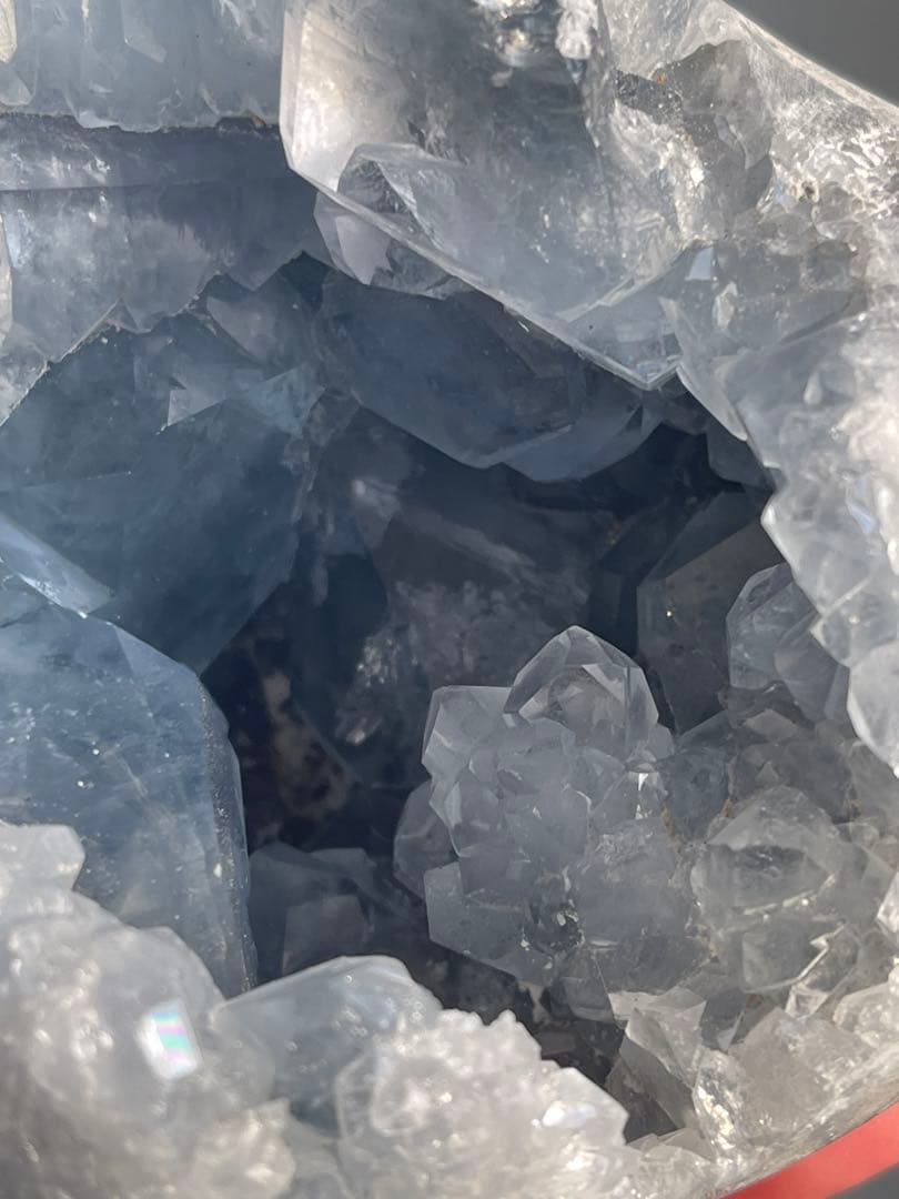 大粒結晶✨たまご型 セレスタイト♡天青石