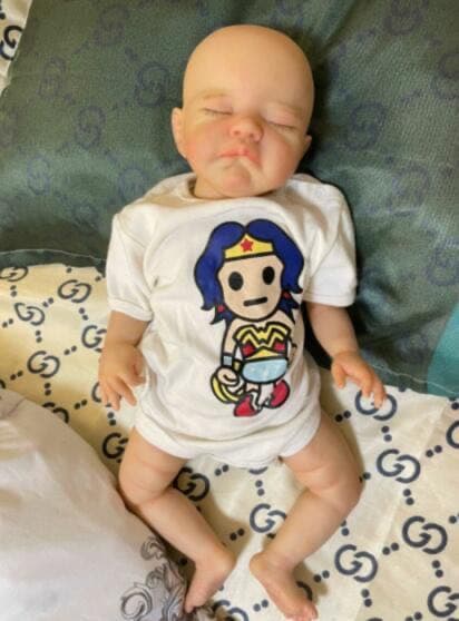 リボーンドール 幸せそうな寝顔