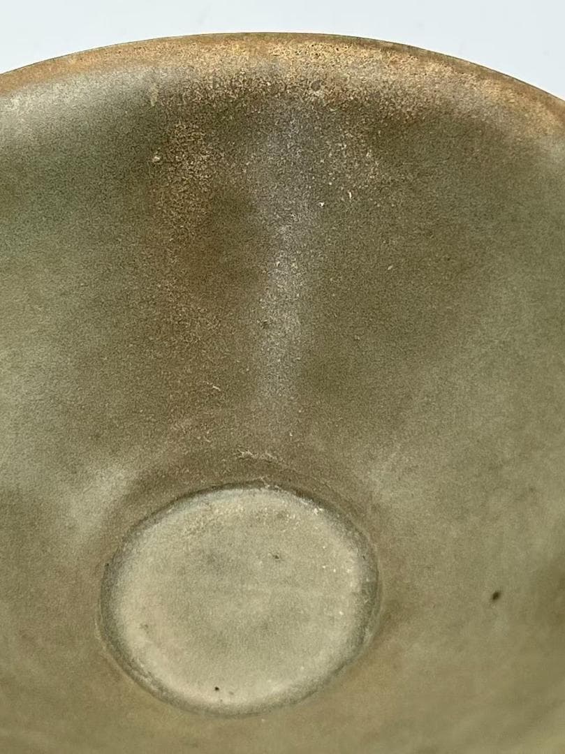 北宋・金時代 耀州窯青釉斗笠碗 青釉素麵茶碗 青磁(F-131) - メルカリ
