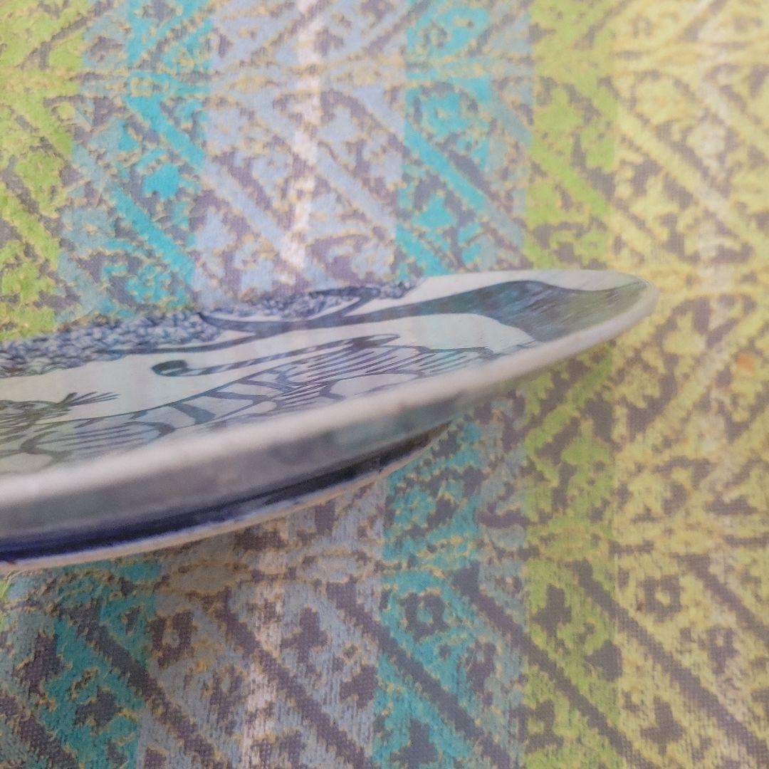 新品　未使用　カズコロッシュ　皿　虎　松　陶器　オンリーワン