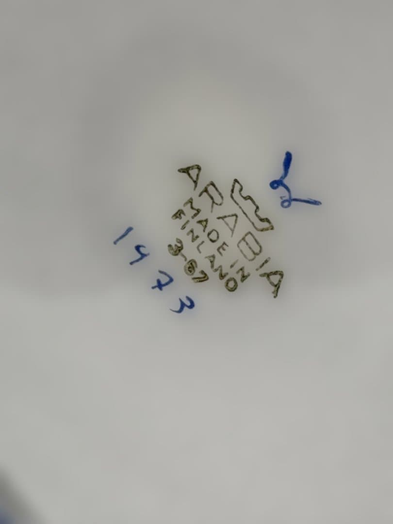 希少柄 ARABIA アラビア ジャムポット 保存容器 北欧 ポモナ