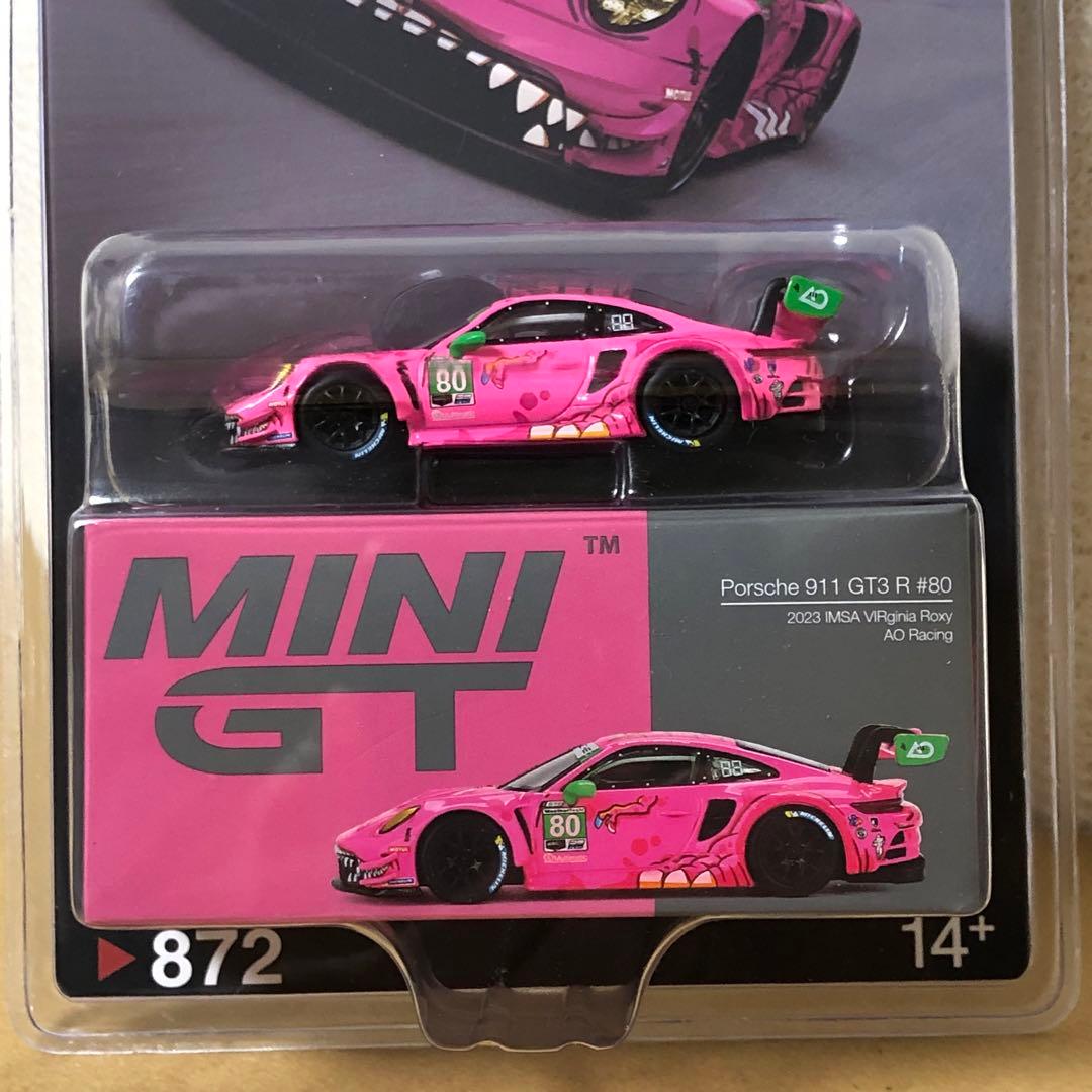 MINI GT ミニGT ポルシェ 911 GT3 R バージニア ROXY - メルカリ