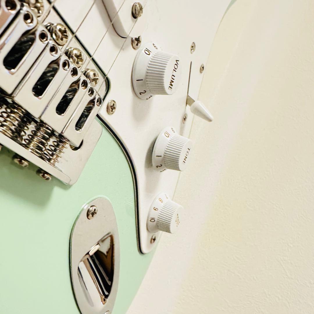 Fender Squier ストラト キャスター レインボートーン グリーン - メルカリ