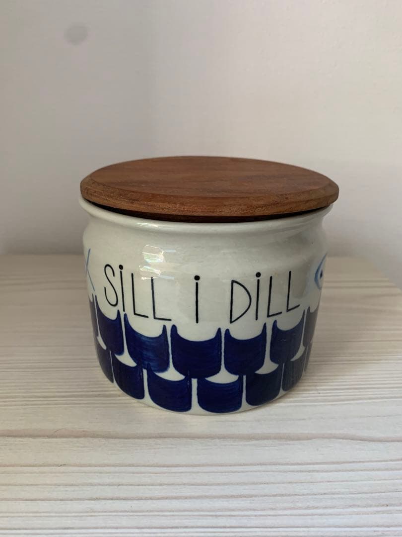  ロールストランド 木蓋付きキャニスター