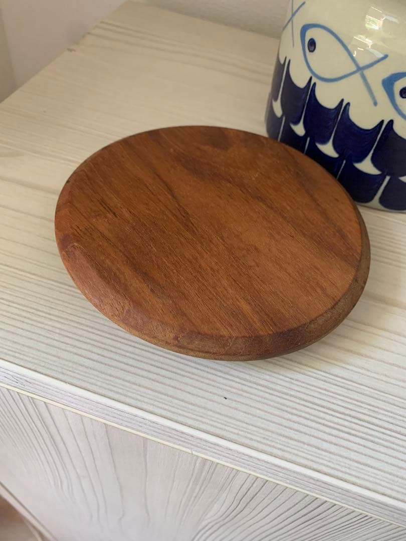  ロールストランド 木蓋付きキャニスター