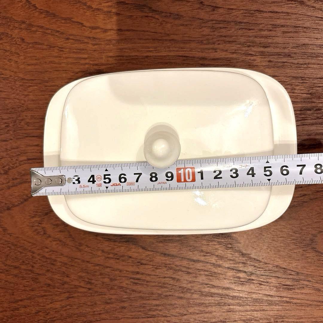 コンランショップ　BOCH 蓋付き バターケース　ロイヤルボッホ