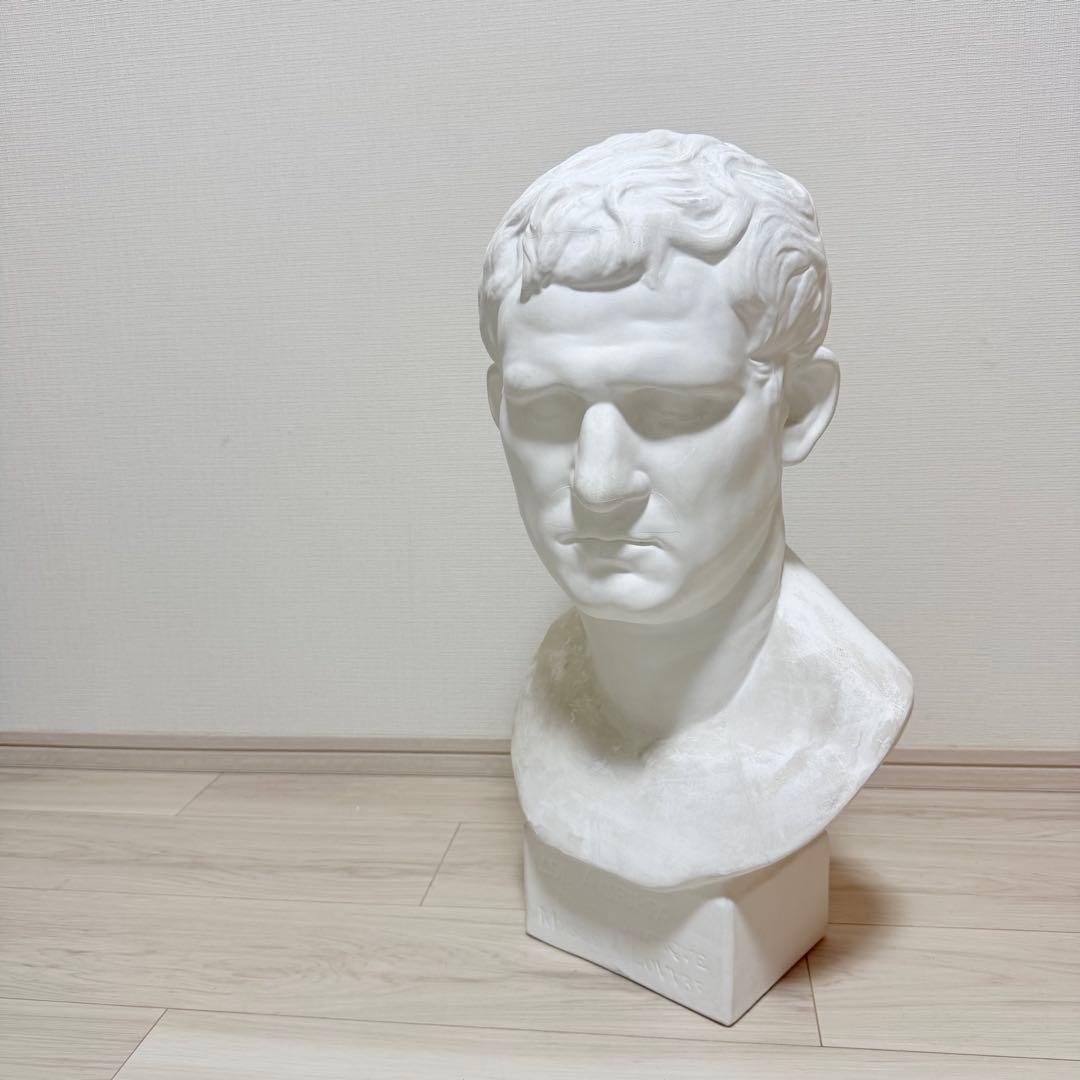 石膏像 ACRIPPA アグリッパ 首像 デザイン 美術 インテリア 置物