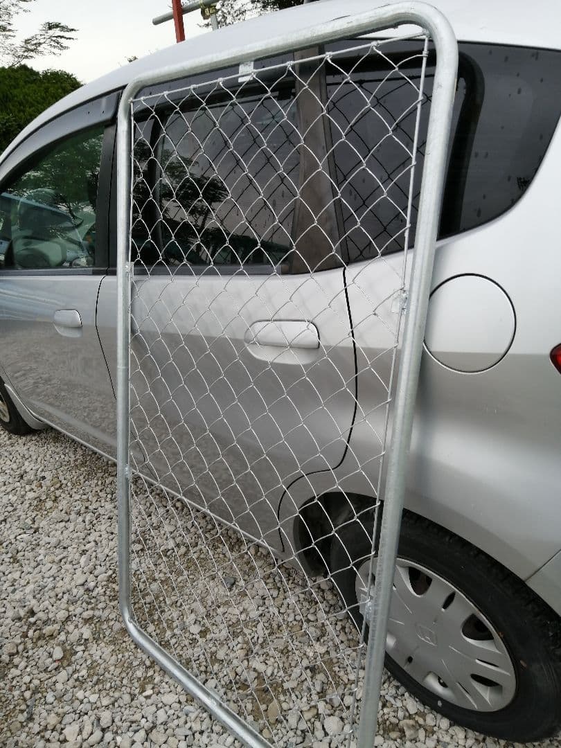 アメリカンフェンス 900×1500㎜ メッキフェンス インダストリアル店舗什器