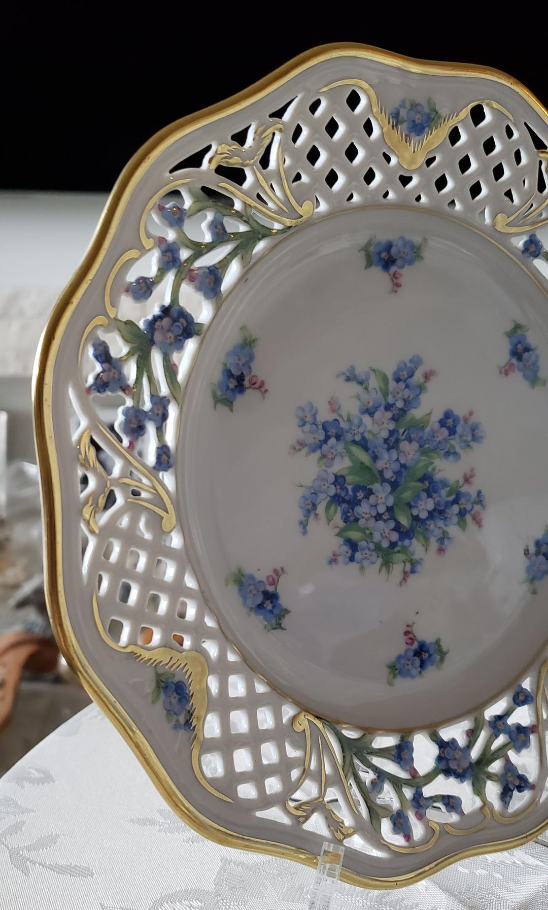 シューマン ⑯ ババリア 勿忘草 ピアス プレート 21.5cm