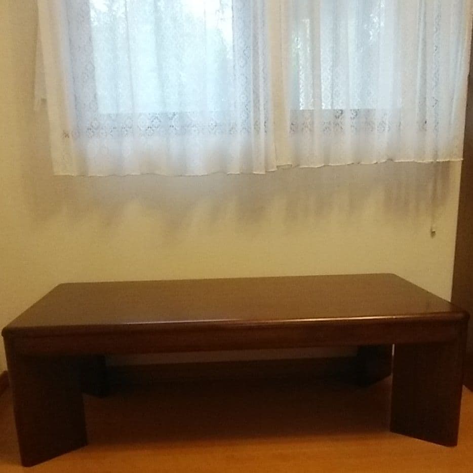 カリモク引き出しローテーブル