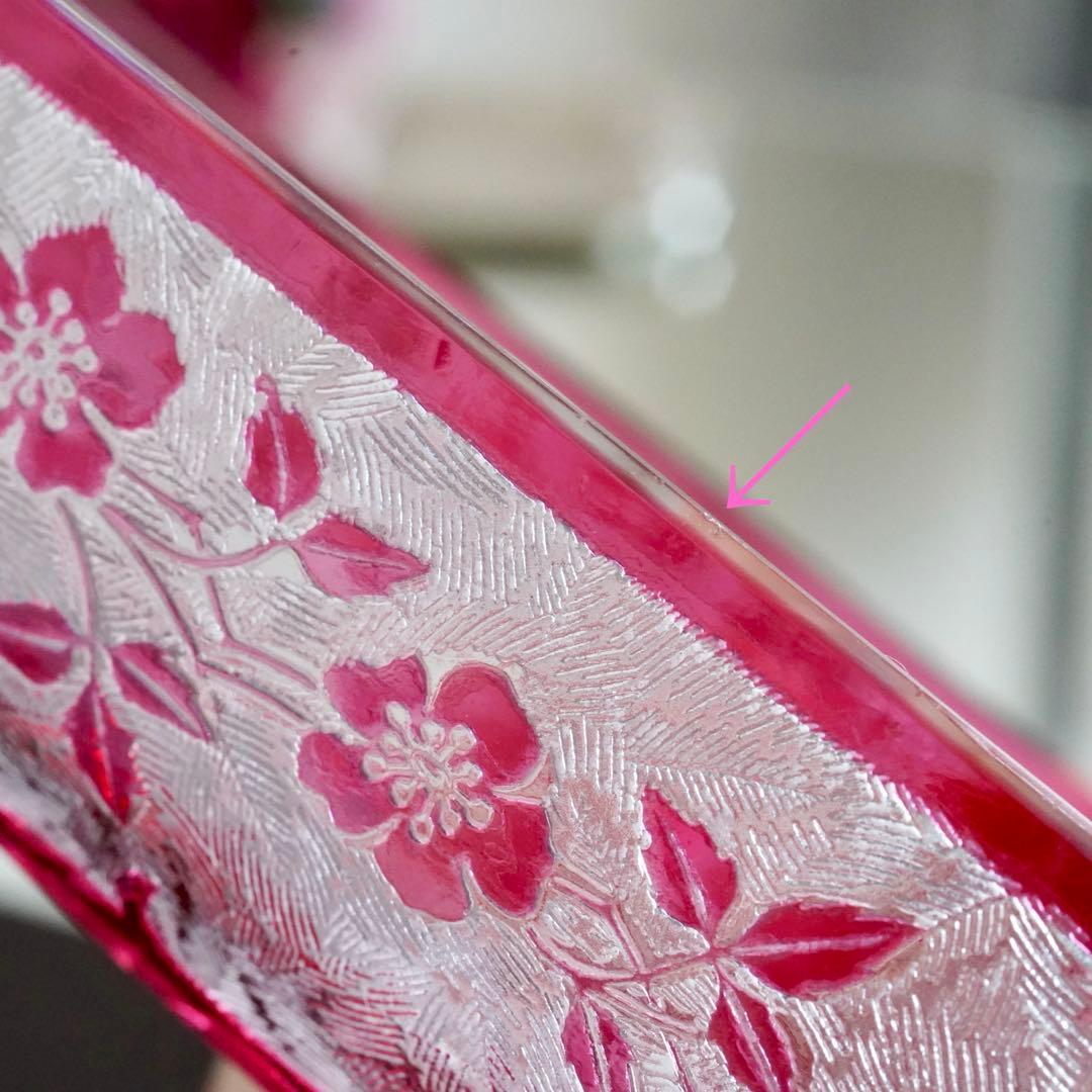 希少★美品★オールドバカラ★エグランティエ★エグランチエ 野ばら 長皿 プレート