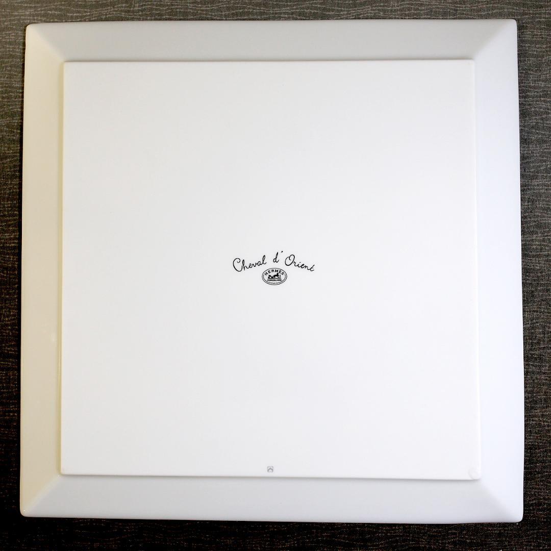 【極美品 送料込み】エルメス シュバルドリアン スクエアプレート