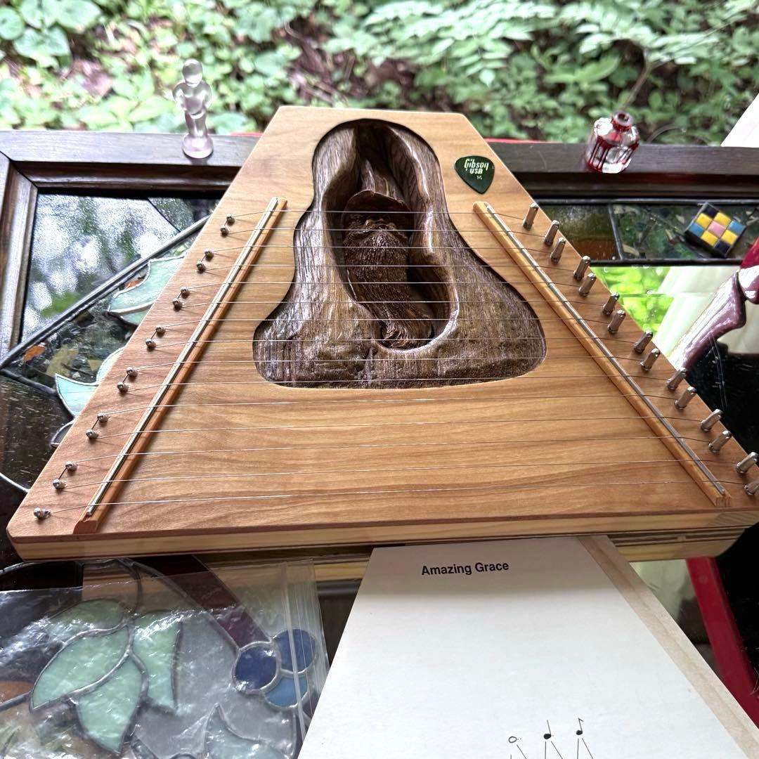 超限定9月2日20時迄‼️ゴブリンが歌ってる小型ハープ/ダルシマーUSA