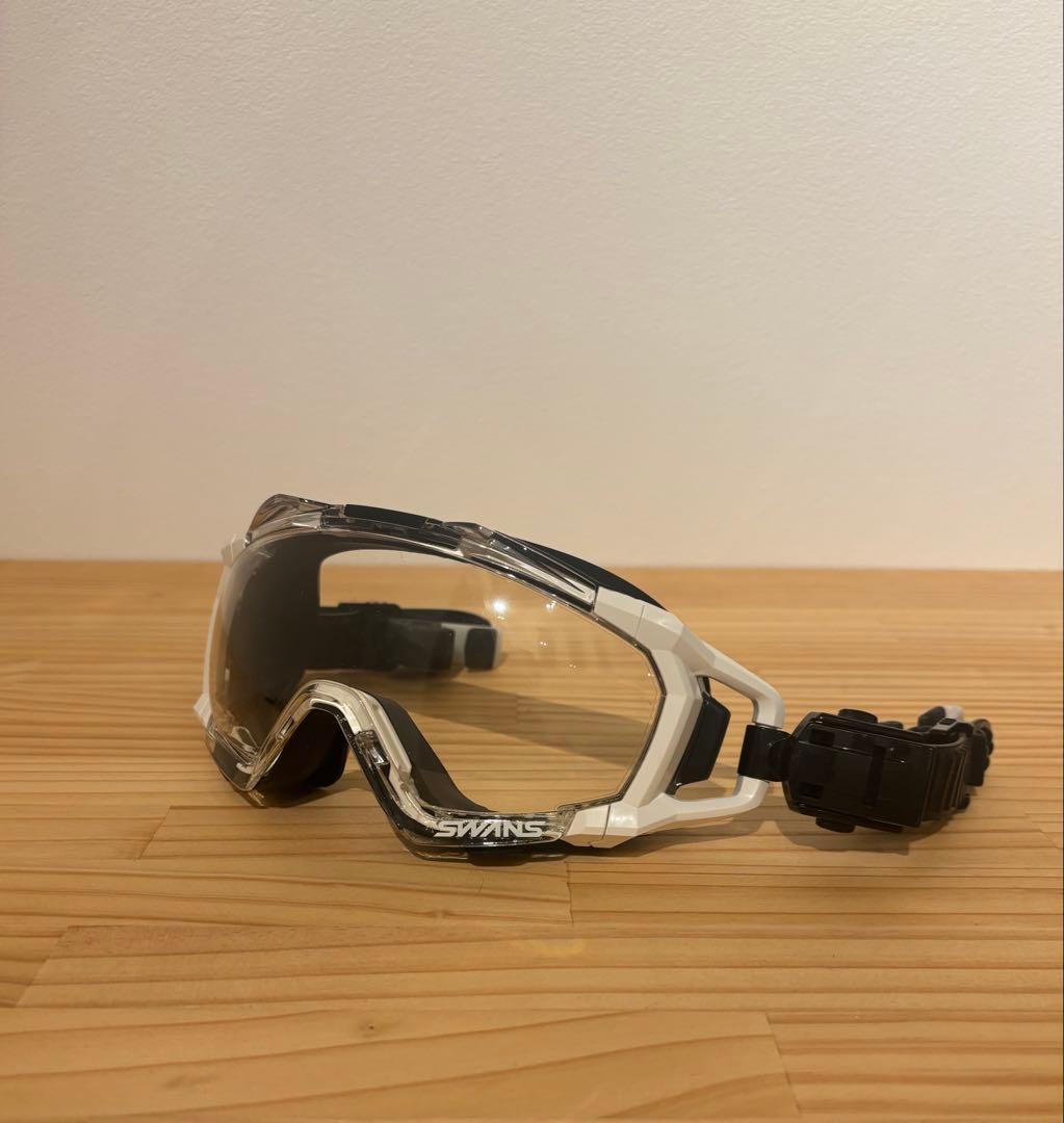 スワンズ レスキュー ゴーグル SS-7000CL クイックベルト ホワイト