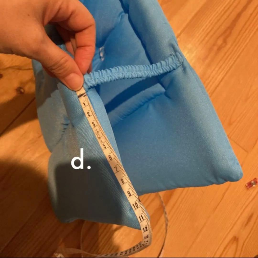 防災頭巾カバーちょうちょ　サイズオーダー