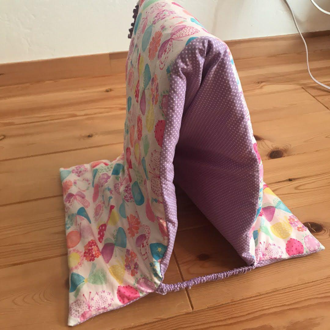 防災頭巾カバーちょうちょ　サイズオーダー