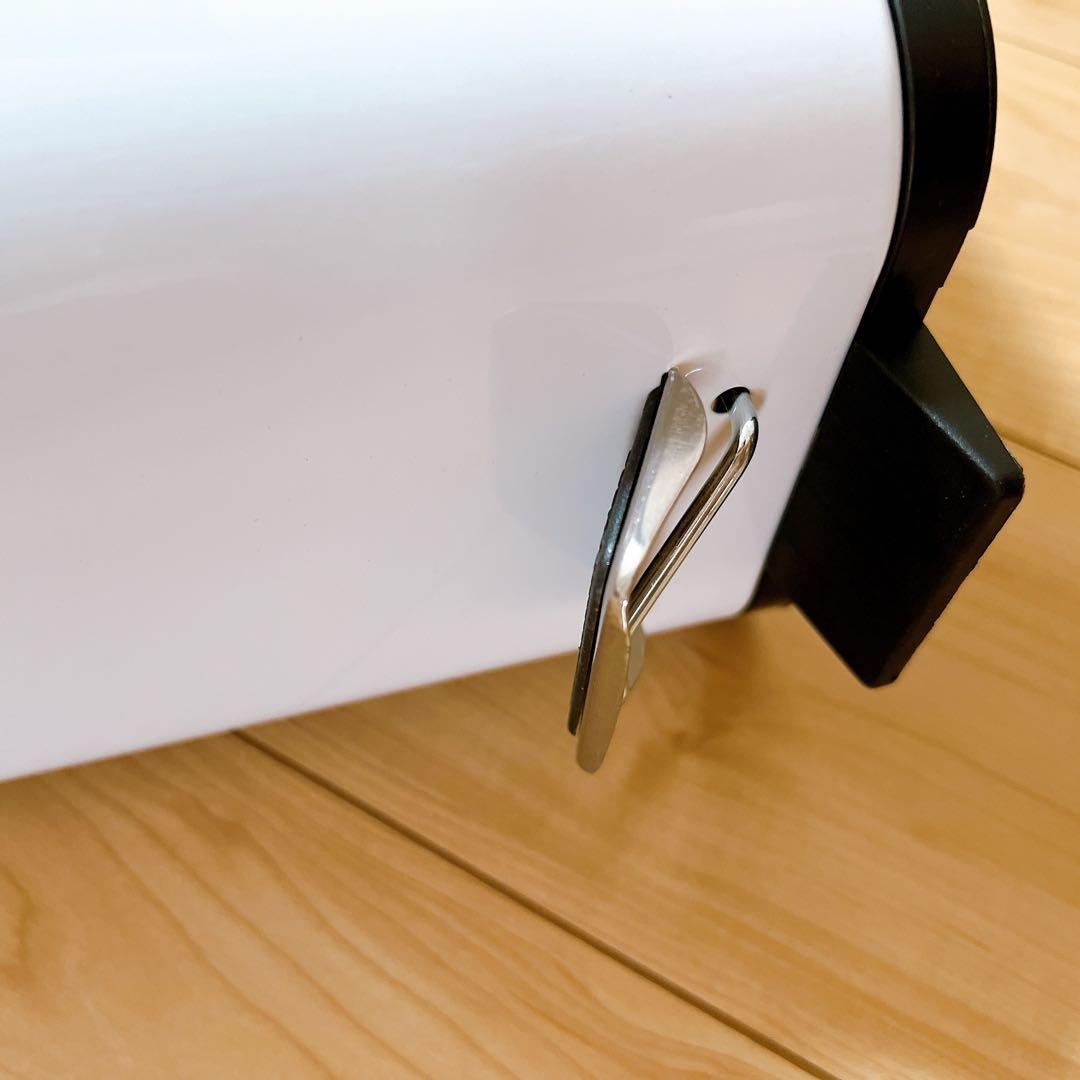 一点のみ✨ホワイト　5リットル　ごみ箱 フタ付き