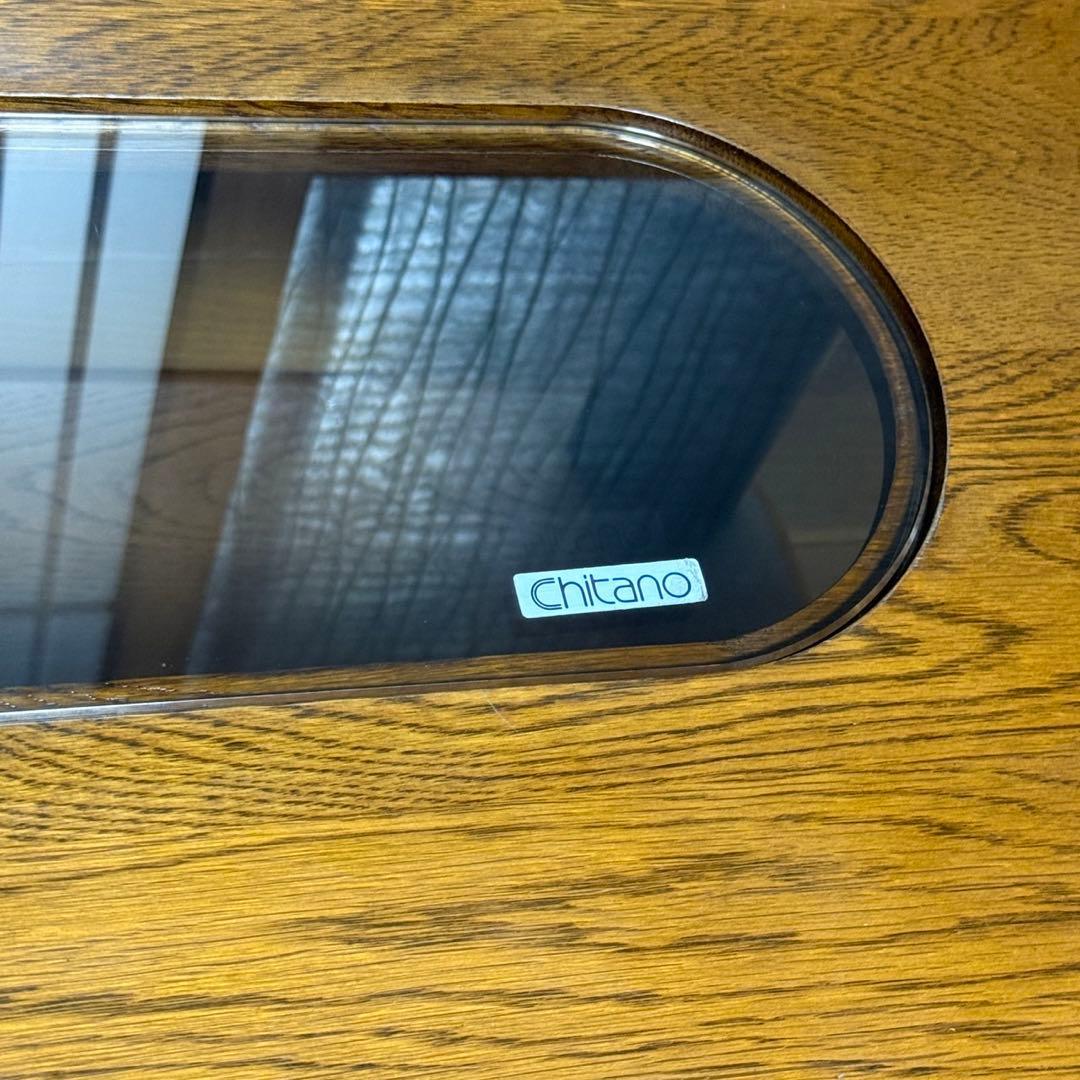 希少 ヴィンテージ 極美品 カリモク チターノ ガラス飾り センターテーブル