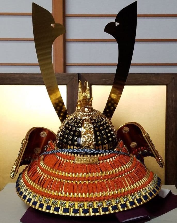 五月人形　一福作　25号兜飾り