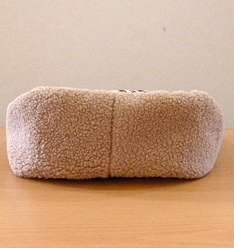 ハンドメイド　ふわふわマチのラウンドトートバッグ（FZ-25）