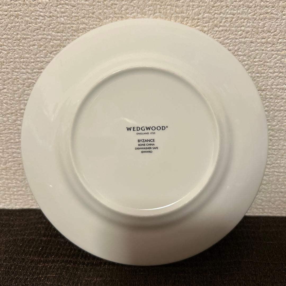 ウェッジウッド　ビザンス　デザートプレート　15.5cm