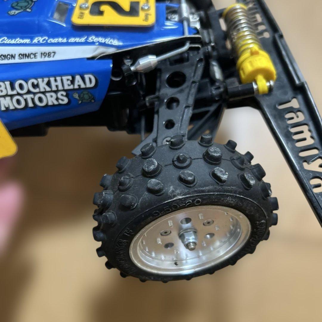 ホビーラジコン TAMIYA HOTSHOT II BLOCKHEAD MOTORS